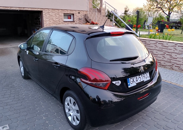 Peugeot 208 cena 39990 przebieg: 19000, rok produkcji 2019 z Kartuzy małe 191